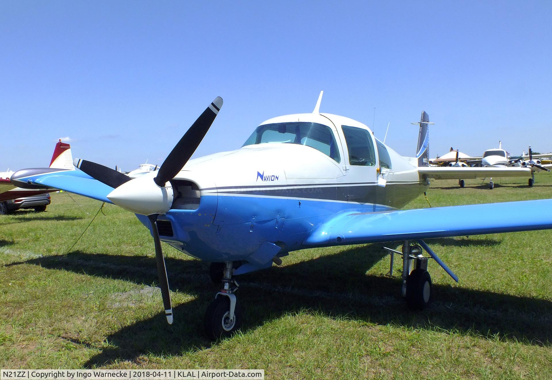 N21ZZ, 1962 Navion Rangemaster G C/N NAV-4-2405, Navion Rangemaster G at 2018 Sun 'n Fun, Lakeland FL