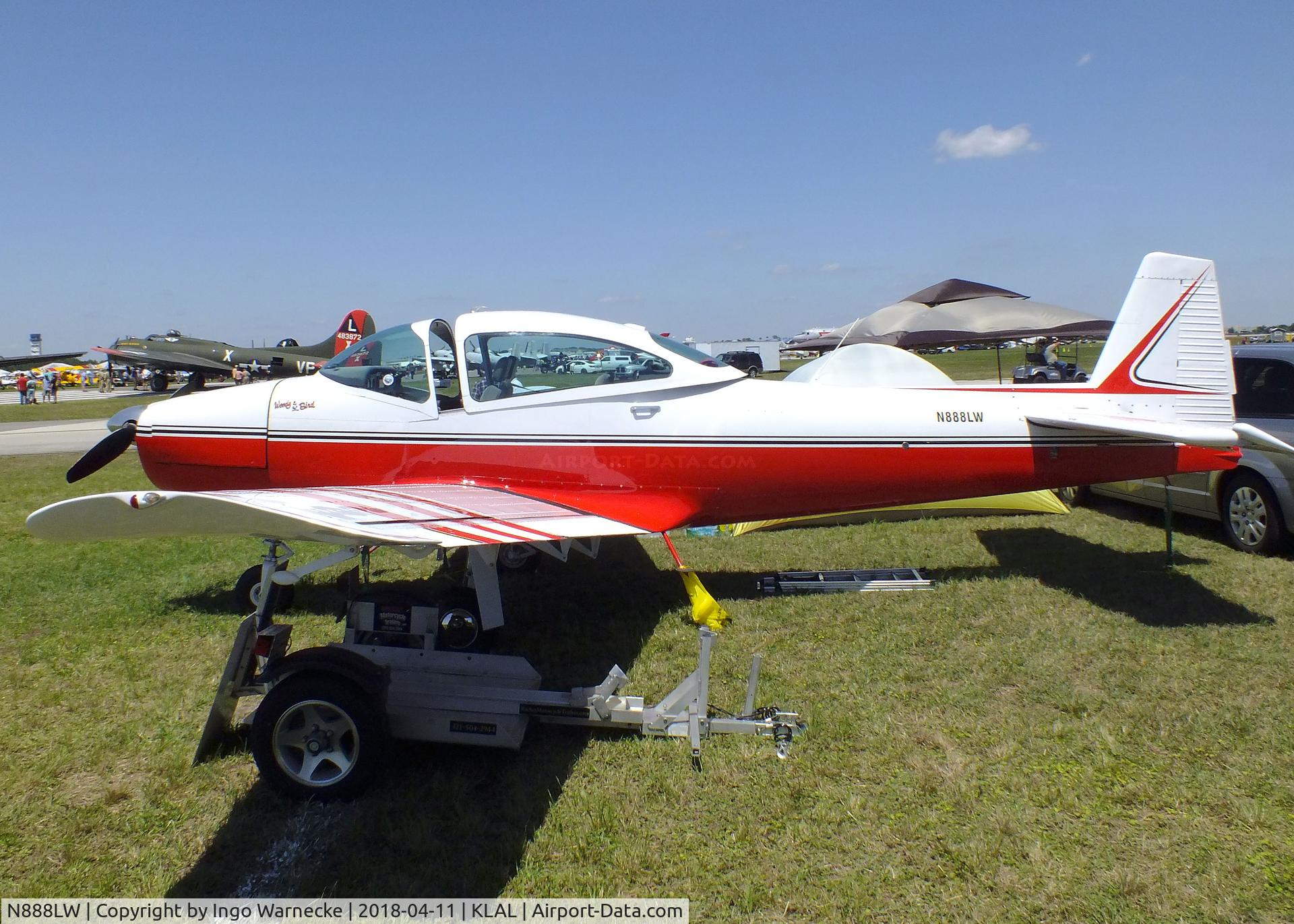 N888LW, 1948 Ryan Navion A C/N NAV-4-1283, Ryan Navion A at 2018 Sun 'n Fun, Lakeland FL
