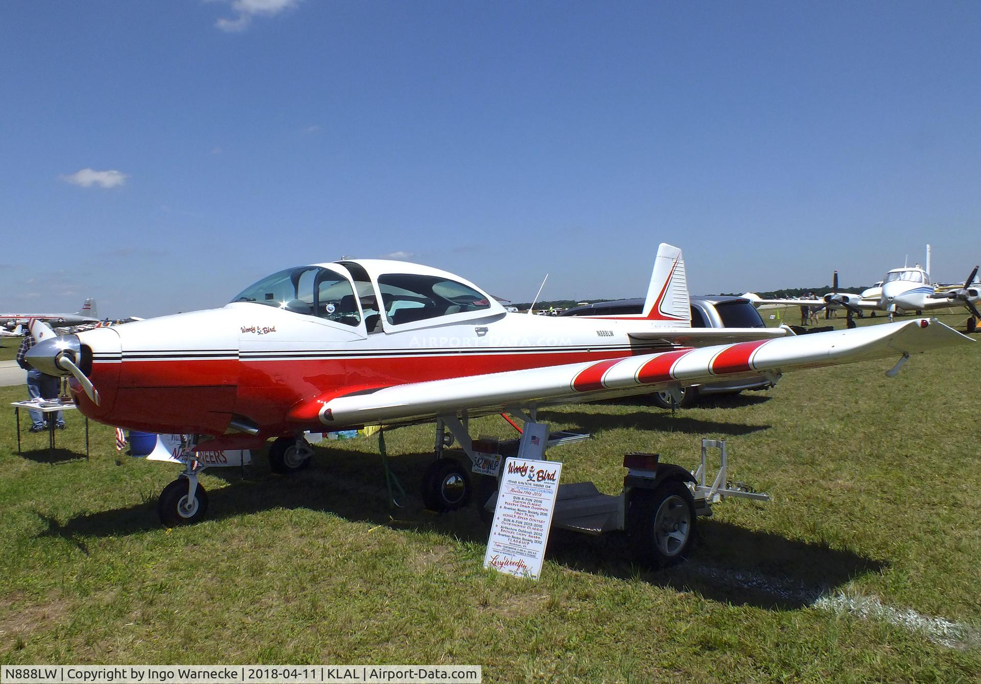 N888LW, 1948 Ryan Navion A C/N NAV-4-1283, Ryan Navion A at 2018 Sun 'n Fun, Lakeland FL