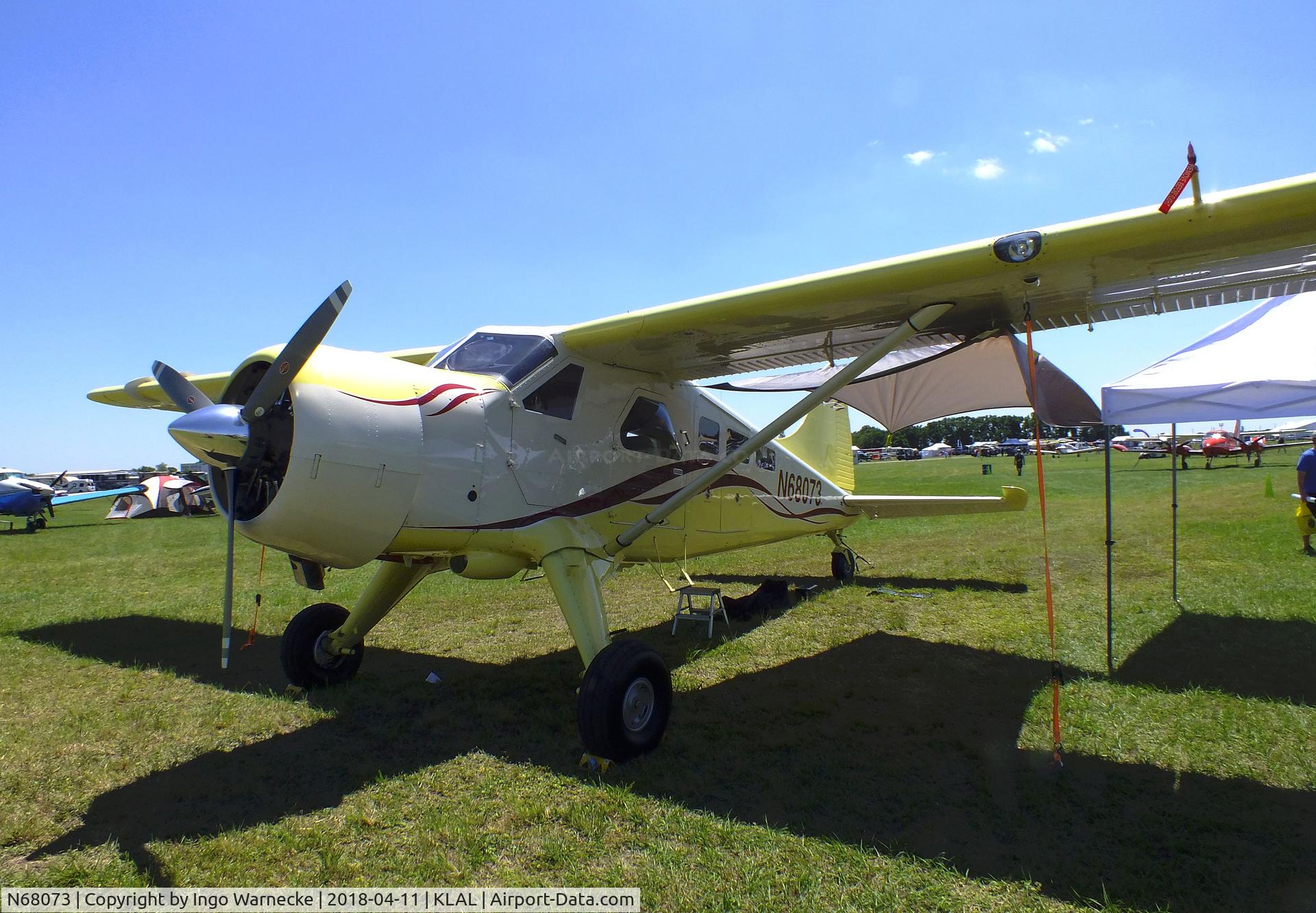 N68073, De Havilland Canada DHC-2 Beaver Mk.I C/N 1005, De Havilland Canada DHC-2 Beaver Mk I at 2018 Sun 'n Fun, Lakeland FL