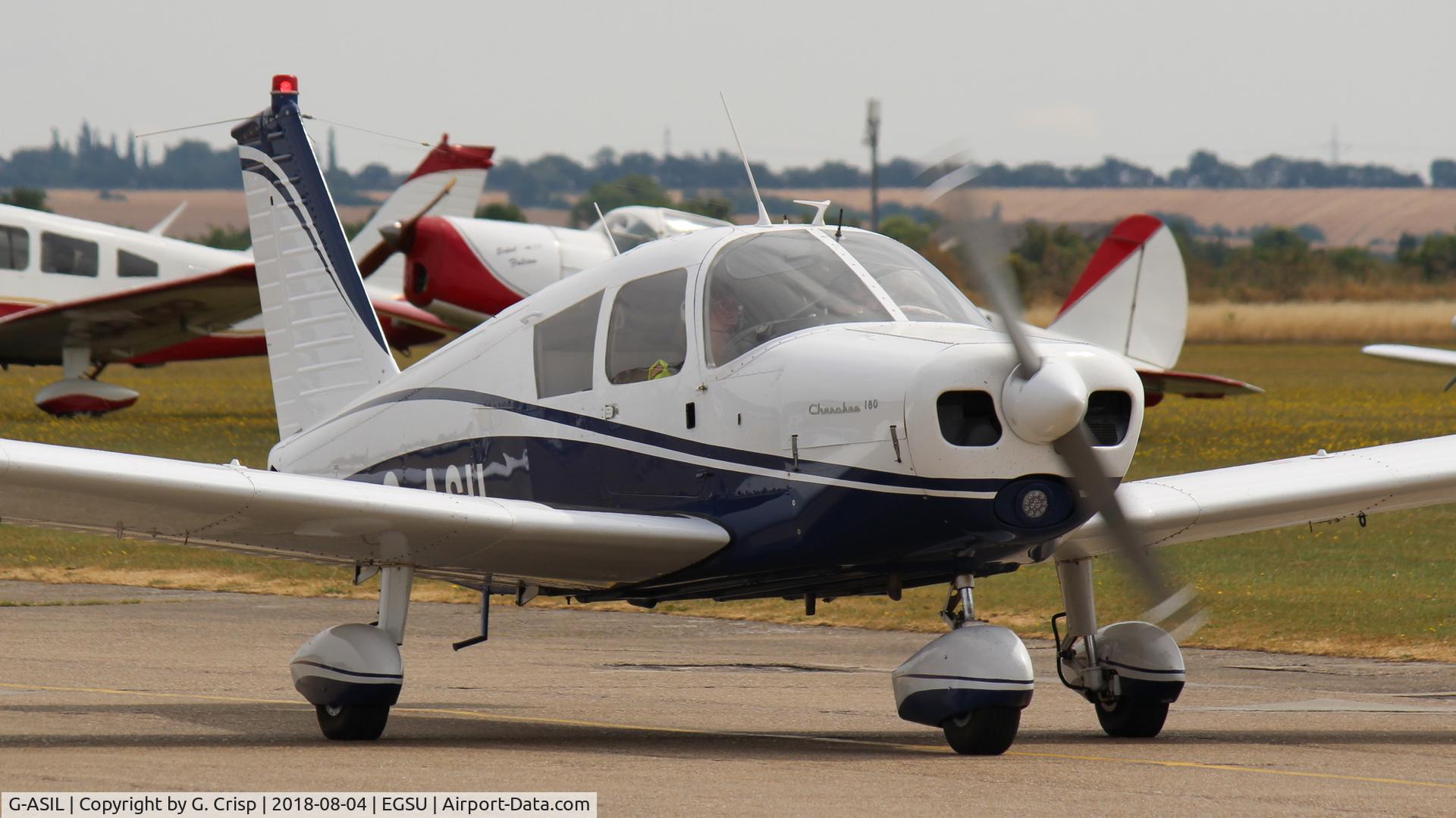 G-ASIL, 1963 Piper PA-28-180 Cherokee C/N 28-1350, IWM Duxford