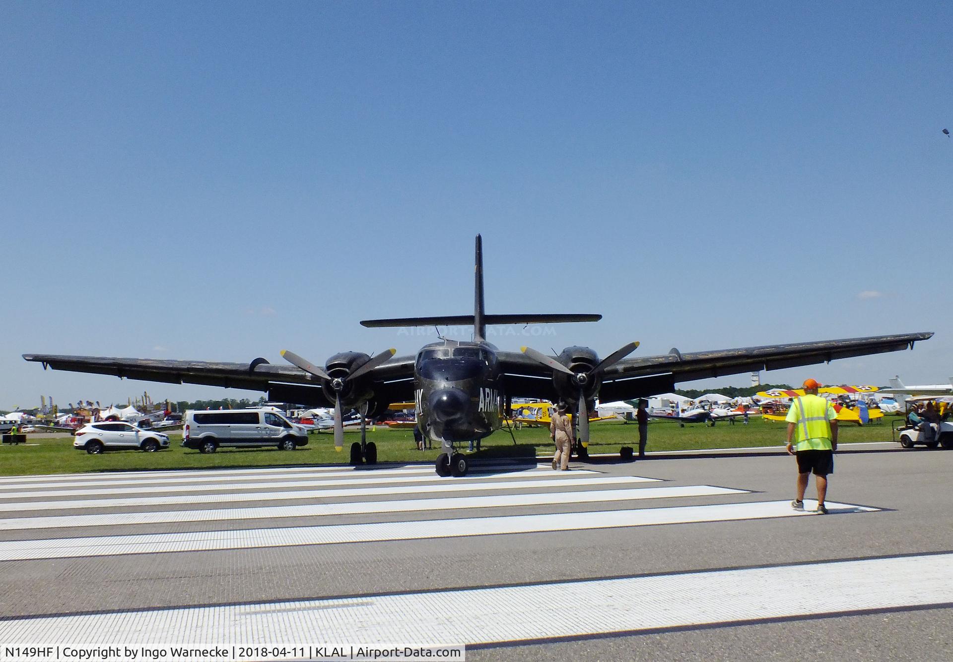 N149HF, 1962 De Havilland Canada DHC-4A Caribou C/N 85, De Havilland Canada DHC-4A Caribou at 2018 Sun 'n Fun, Lakeland FL