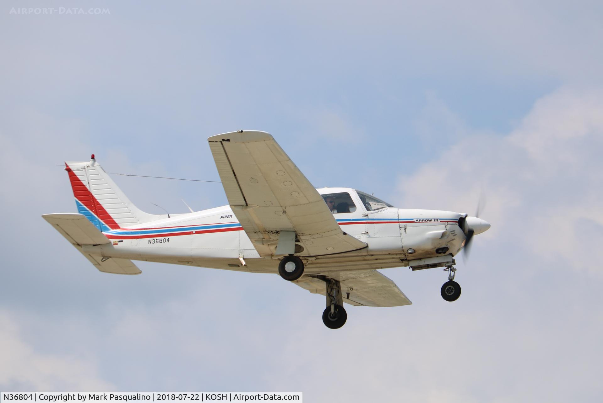 N36804, 1978 Piper PA-28R-201 Cherokee Arrow III C/N 28R-7837295, Piper PA-28R-201