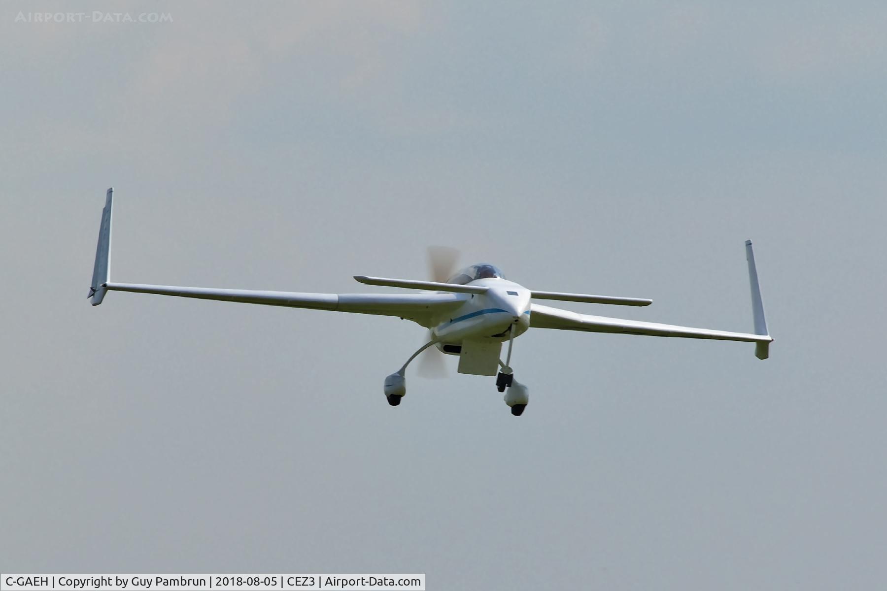 C-GAEH, 1993 Rutan Long-EZ C/N 1699, Landing