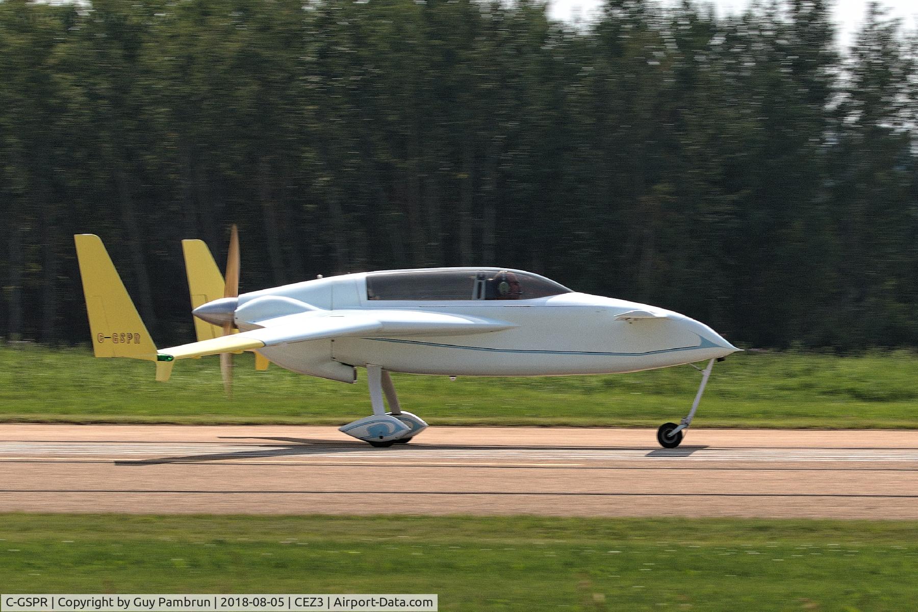 C-GSPR, 1982 Rutan VariEze C/N 1165, Departing