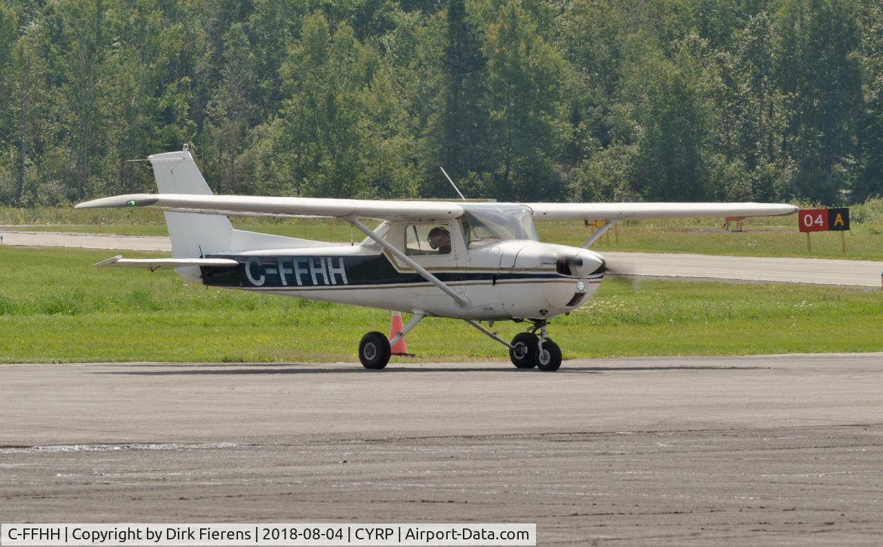 C-FFHH, 1974 Cessna 150L C/N 15075237, In front of terminal.