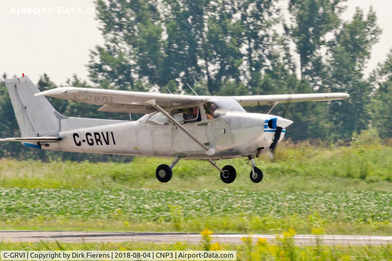 C-GRVI, 1976 Cessna 172M C/N 172-65756, Doing touch and go.