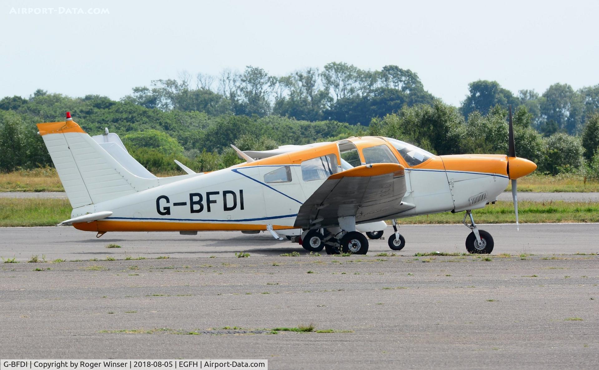 G-BFDI, 1977 Piper PA-28-181 Cherokee Archer II C/N 28-7790382, Visiting Archer II.