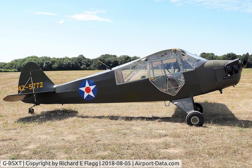 G-BSXT, 1940 Piper J-5A Cub Cruiser Cub Cruiser C/N 5-498, Under restoration