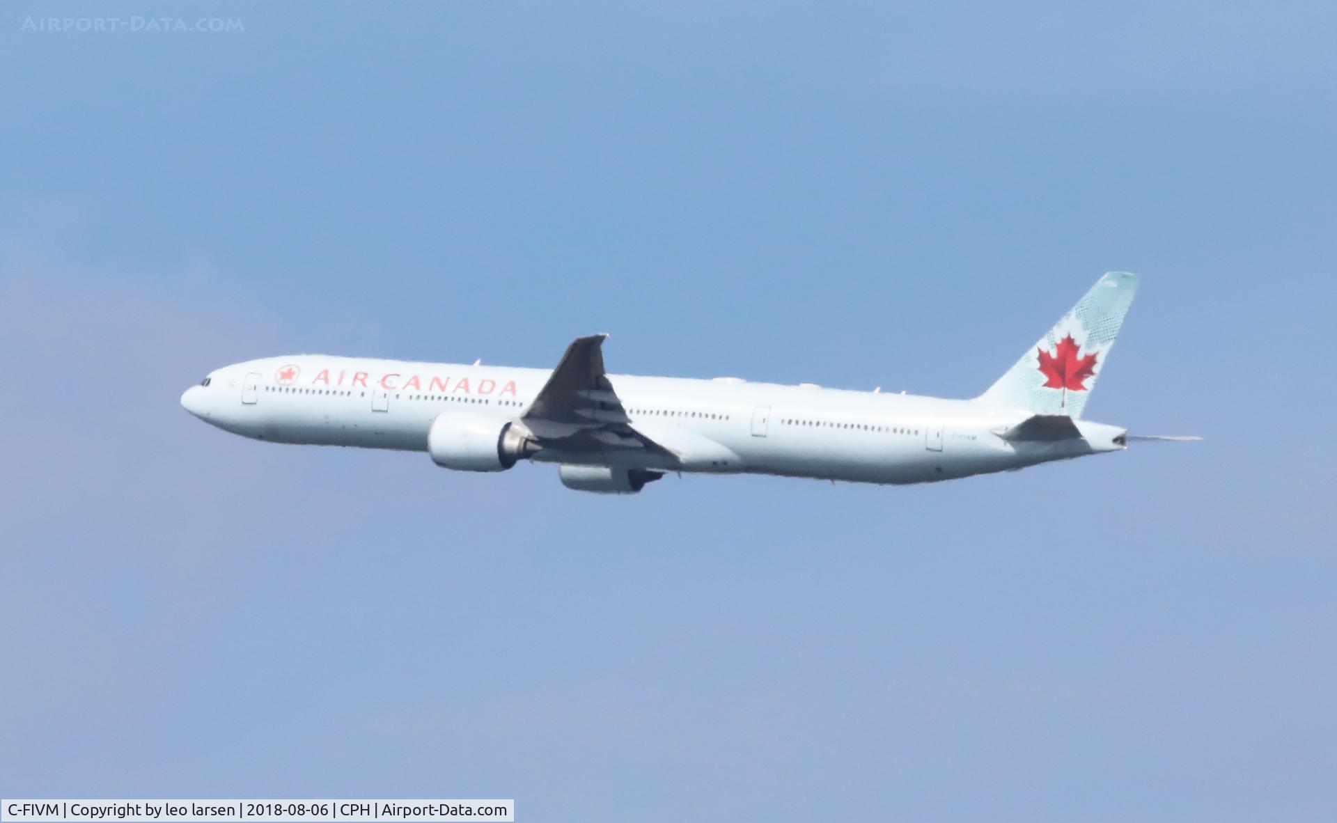 C-FIVM, 2008 Boeing 777-333/ER C/N 35251, Copenhagen 6.8.2018