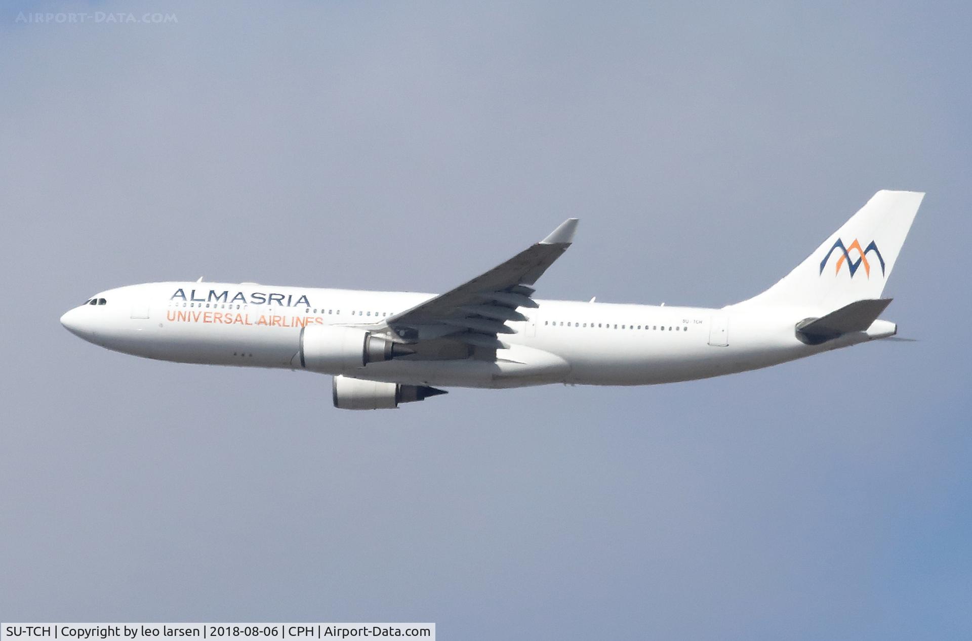 SU-TCH, 2005 Airbus A330-203 C/N 661, Copenhagen 6.8.2018