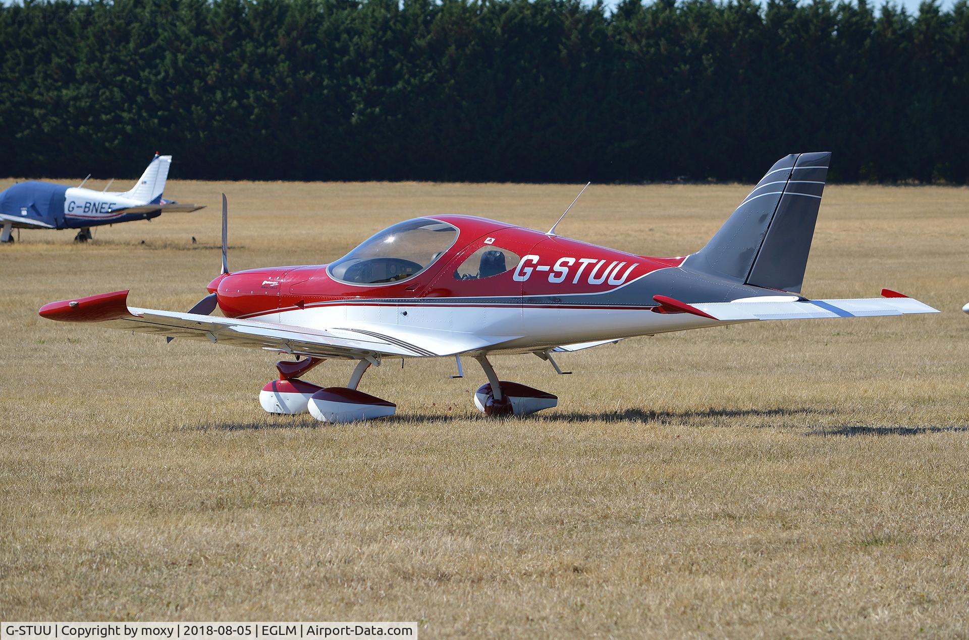 G-STUU, 2018 BRM Aero Bristell NG5 Speed Wing C/N LAA 385-15512, BRM Aero Bristell NG5 Speed Wing at White Waltham.
