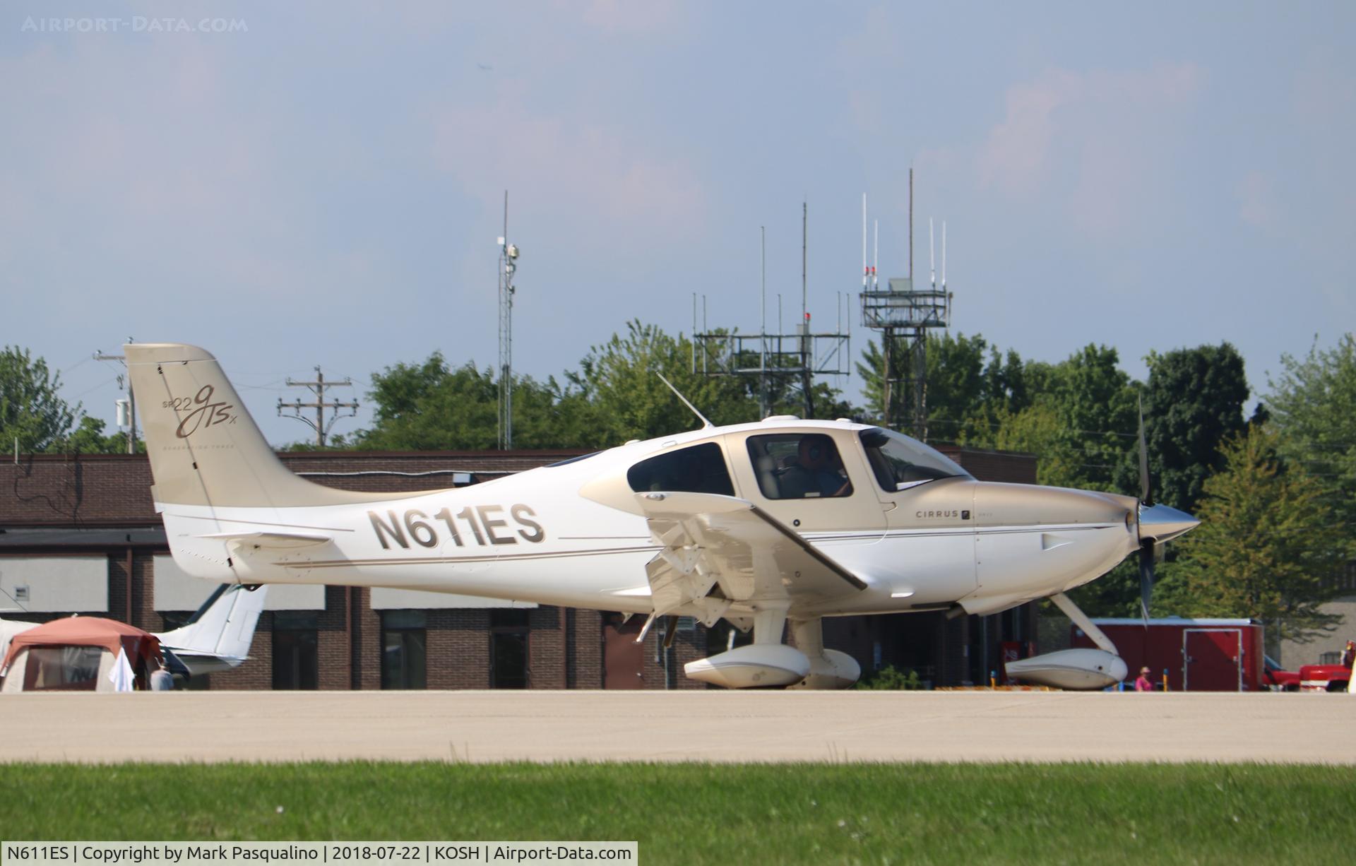 N611ES, 2008 Cirrus SR22 C/N 3053, Cirrus SR22