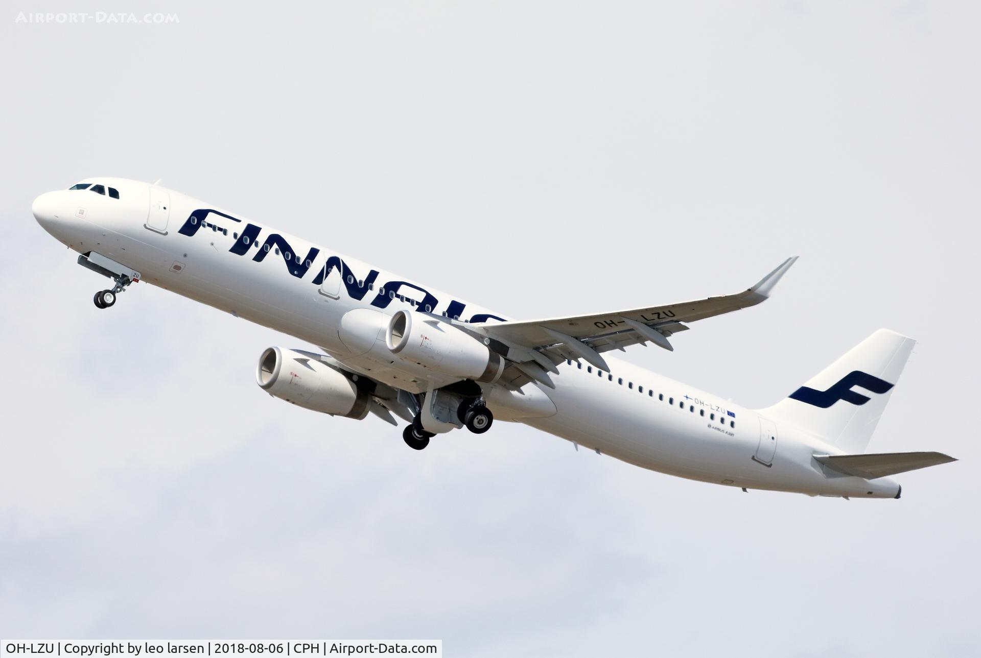 OH-LZU, 2018 Airbus A321-231 C/N 8401, Copenhagen 6.8.2018