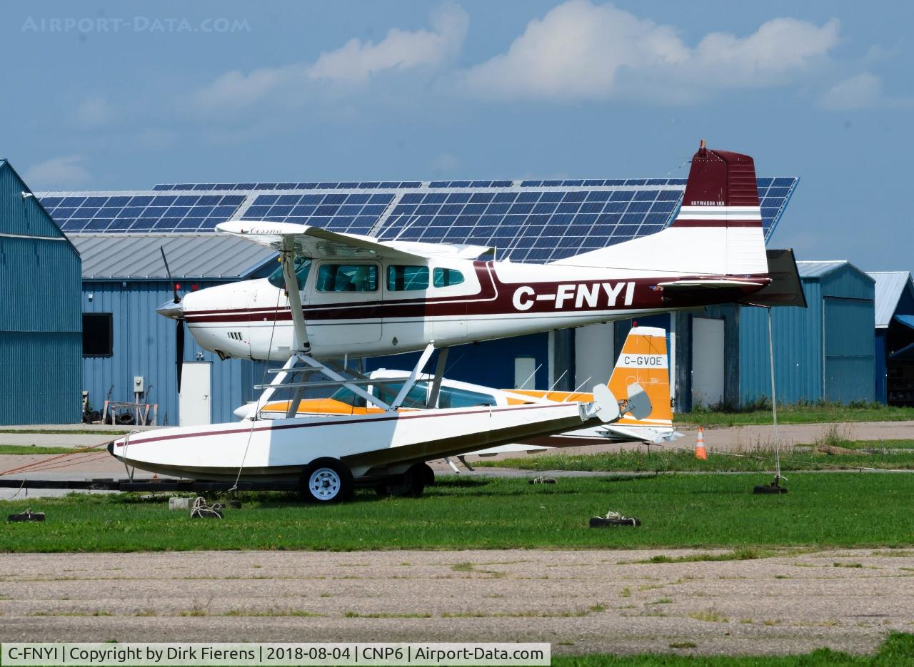 C-FNYI, 1962 Cessna 185A Skywagon C/N 185 0326, Parked at the Arnprior Airport