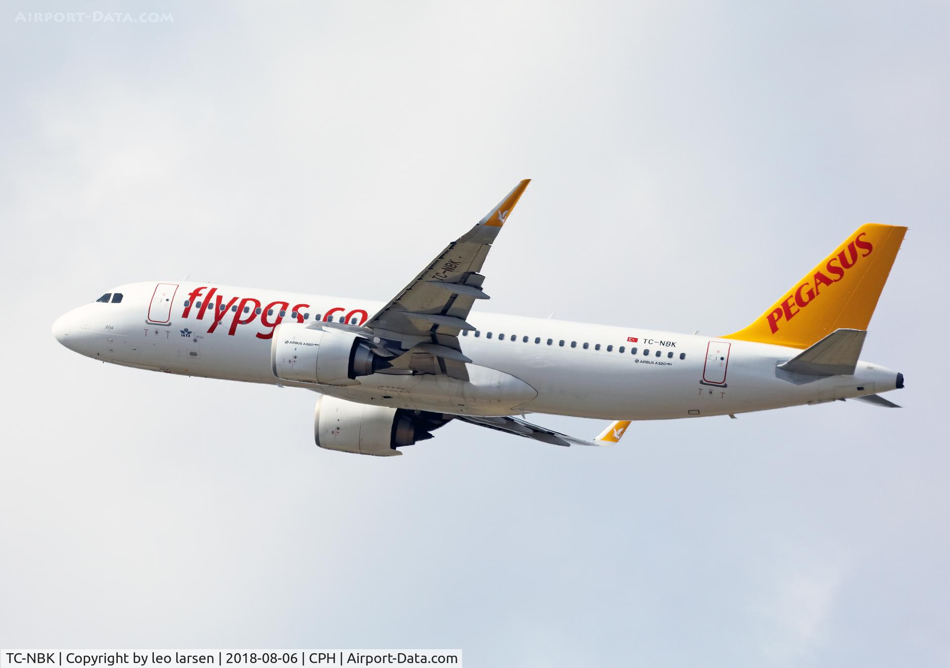 TC-NBK, 2017 Airbus A320-251N C/N 7786, Copenhagen 6.8.2018
