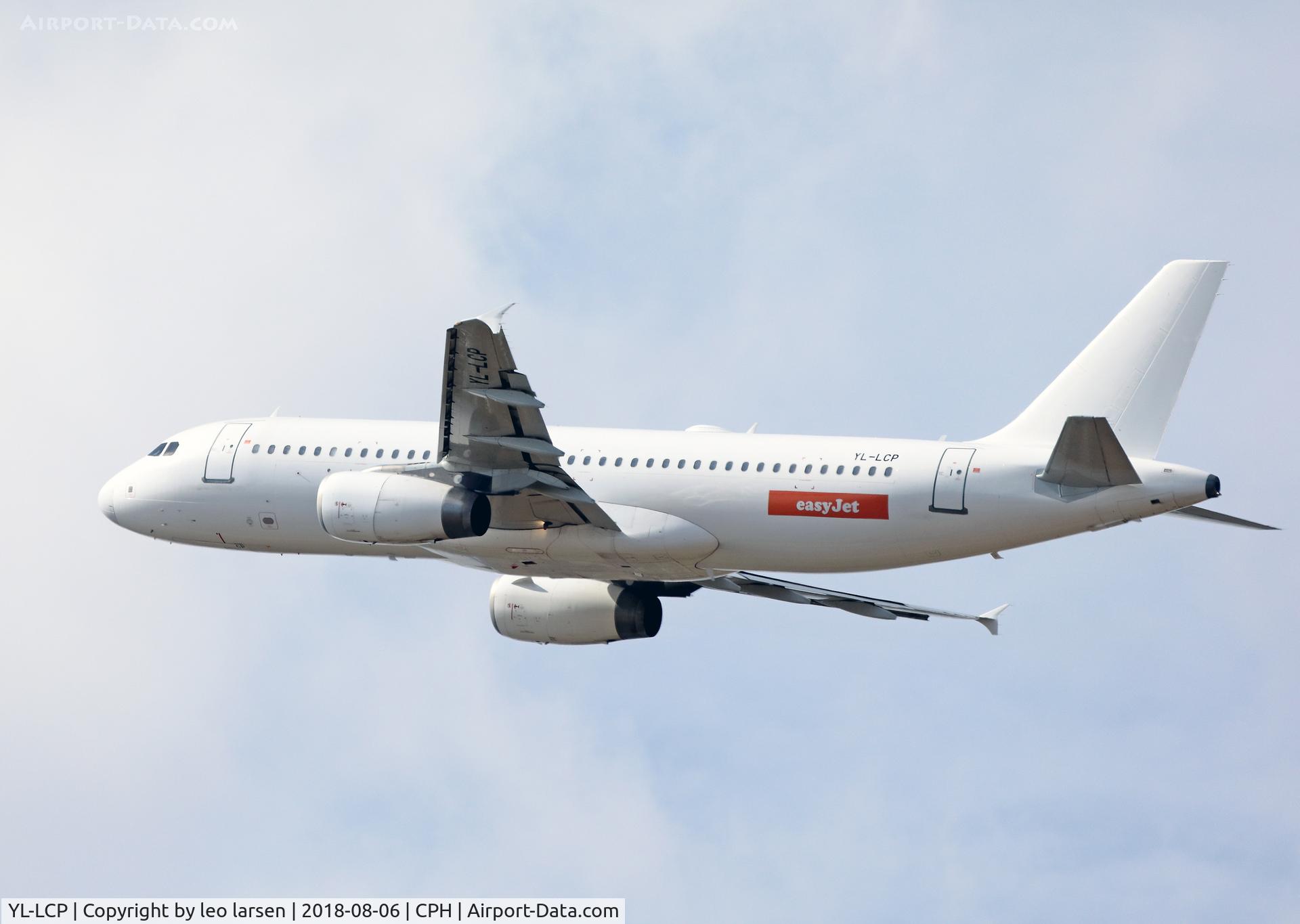 YL-LCP, 2008 Airbus A320-232 C/N 1823, Copenhagen 6.8.2018