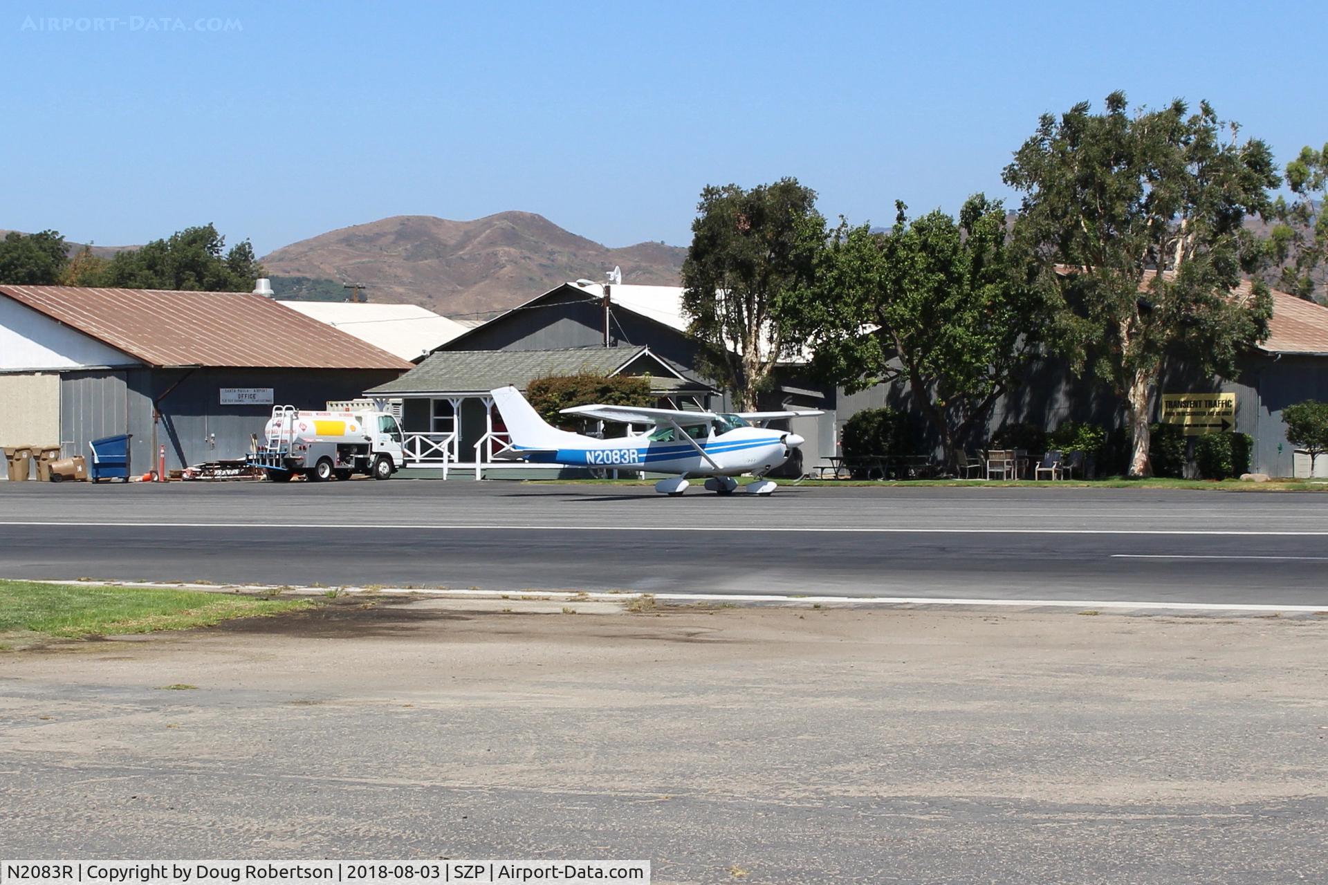 N2083R, 1964 Cessna 182G Skylane C/N 18255283, 1964 Cessna 182G SKYLANE, Continental O-470-S 230 Hp, taxi back