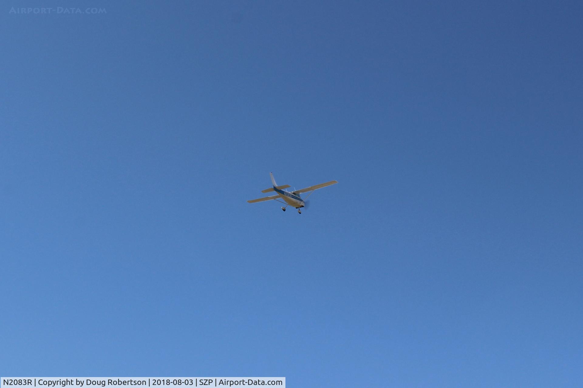 N2083R, 1964 Cessna 182G Skylane C/N 18255283, 1964 Cessna 182G SKYLANE, Continental O-470S 230 Hp, takeoff climb Rwy 22