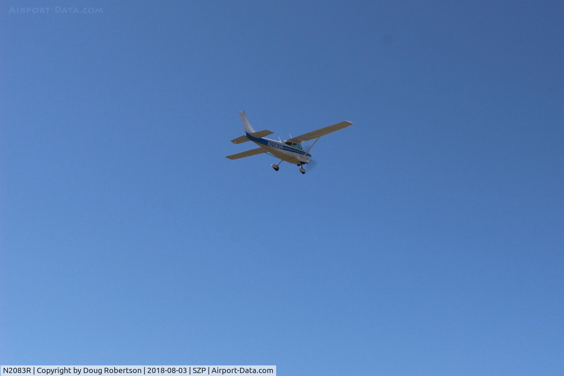 N2083R, 1964 Cessna 182G Skylane C/N 18255283, 1964 Cessna 182G SKYLANE, Continental O-470-S 230 Hp, initial takeoff climb Rwy 22