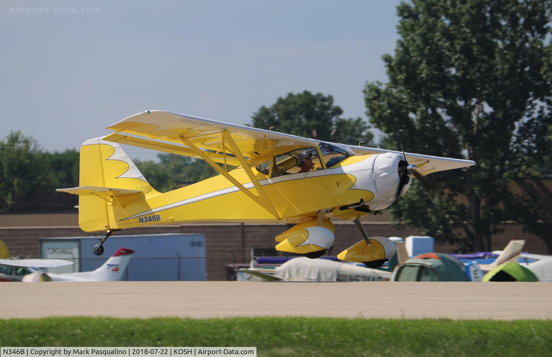 N346B, 1996 Skystar Kitfox Series 5 Speedster C/N EB5004, Kitfos Series 5