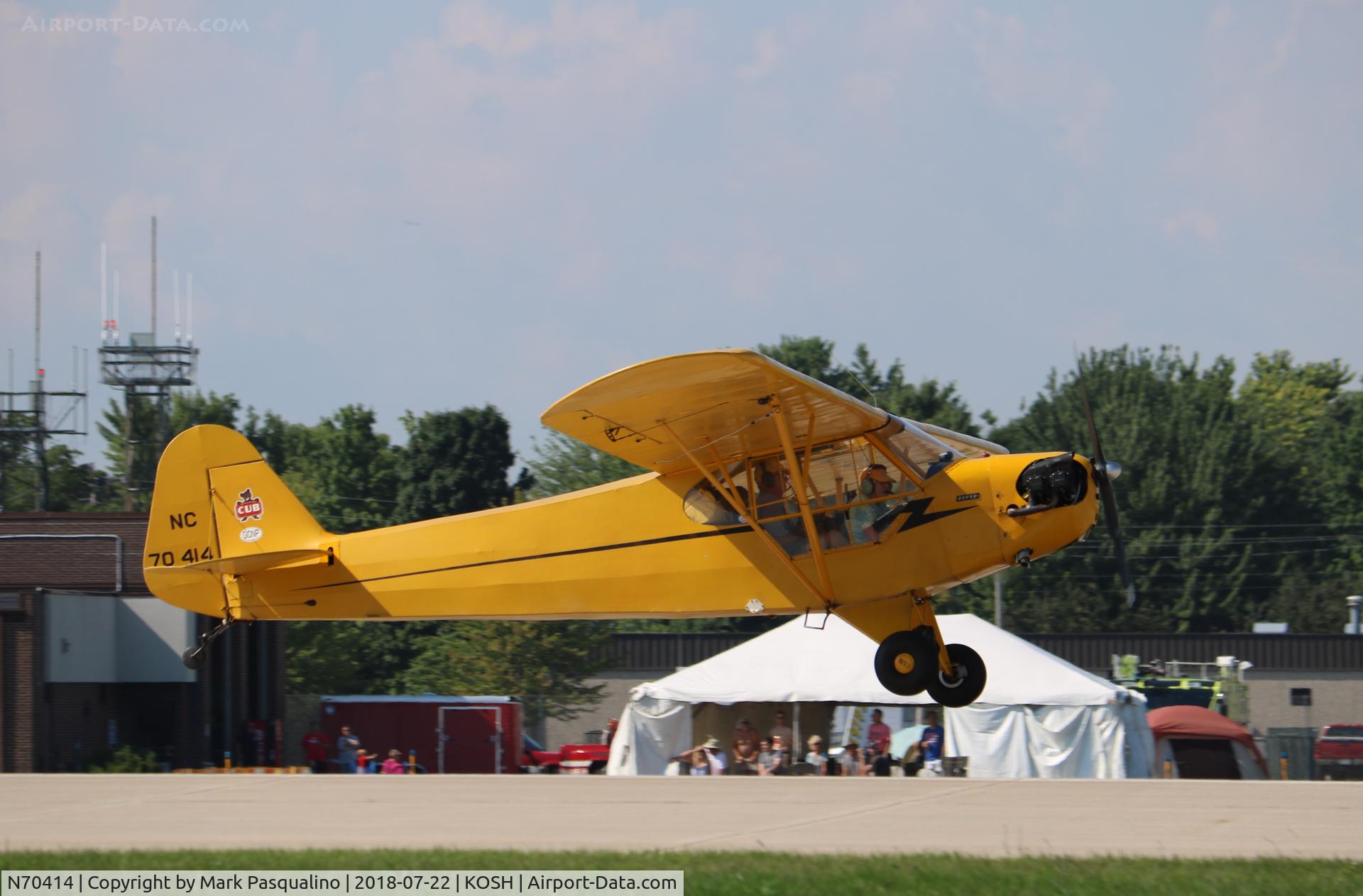 N70414, 1946 Piper J3C-65 Cub Cub C/N 17405, Piper J3C-65