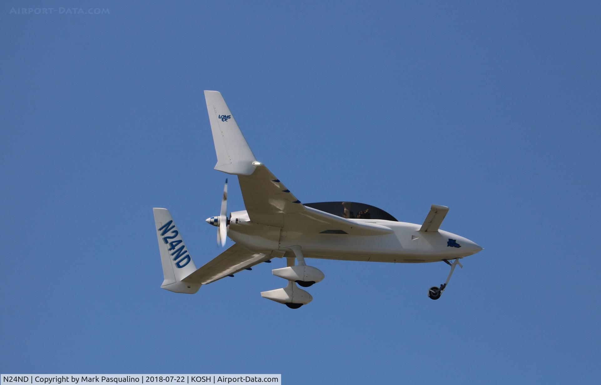 N24ND, 1993 Rutan Long-EZ C/N 692265, Long-EZ