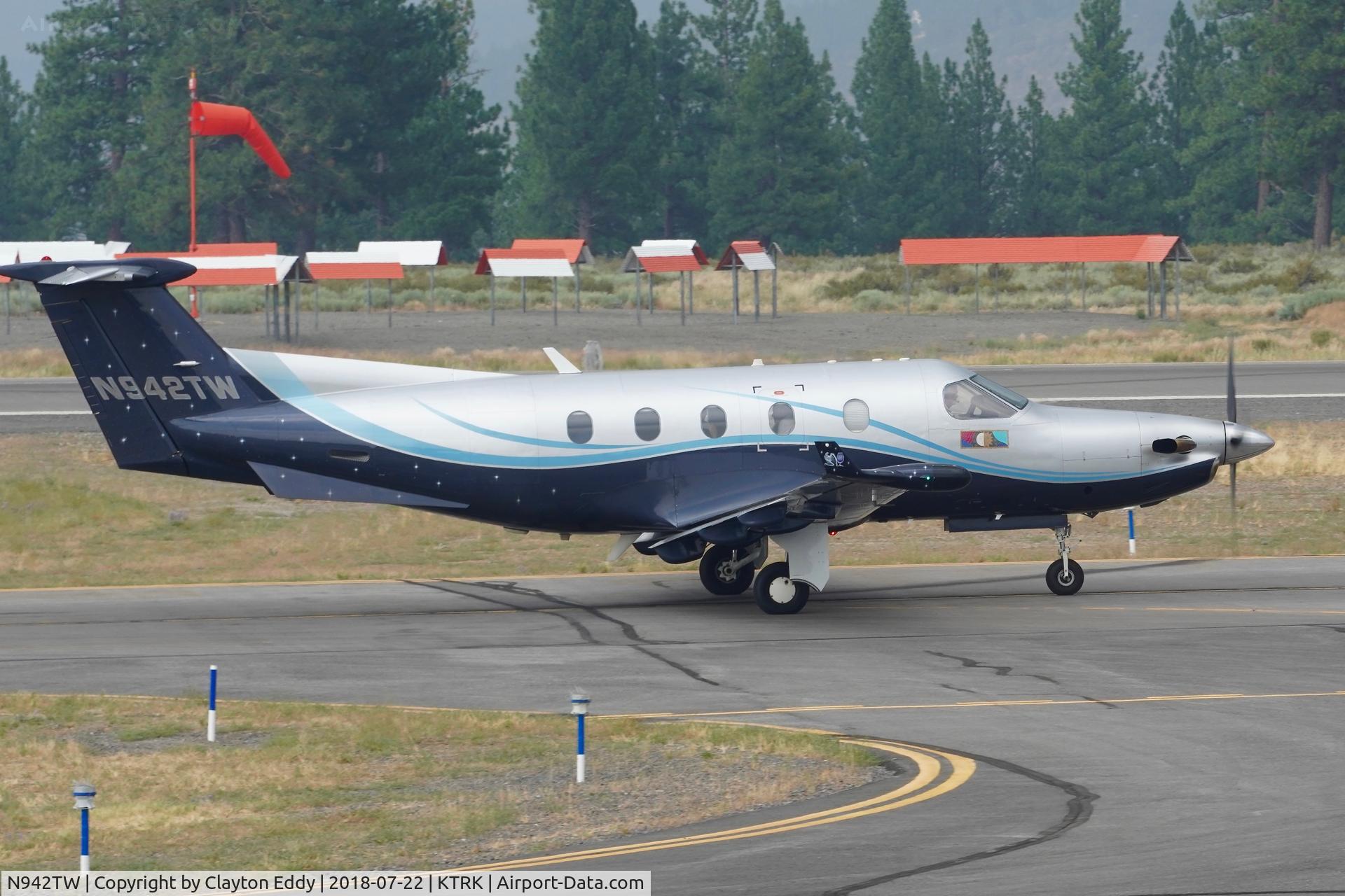 N942TW, 2005 Pilatus PC-12/45 C/N 636, TRK Airport 2018.