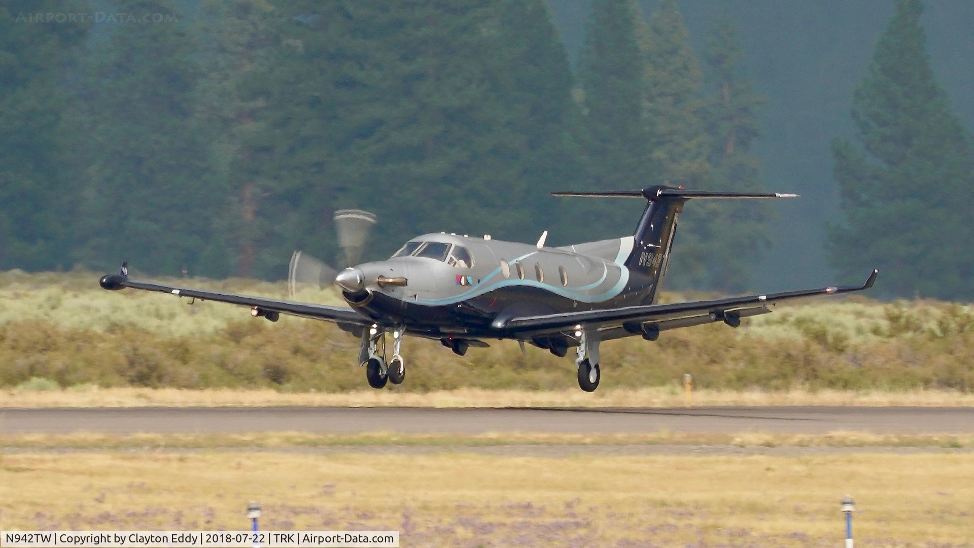 N942TW, 2005 Pilatus PC-12/45 C/N 636, TRK Airport 2018.