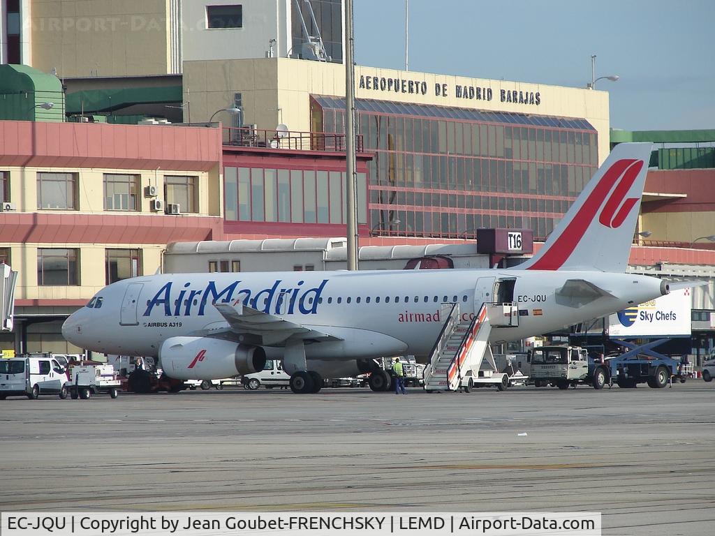 EC-JQU, 2005 Airbus A319-132 C/N 2431, A319 AIR MADRID