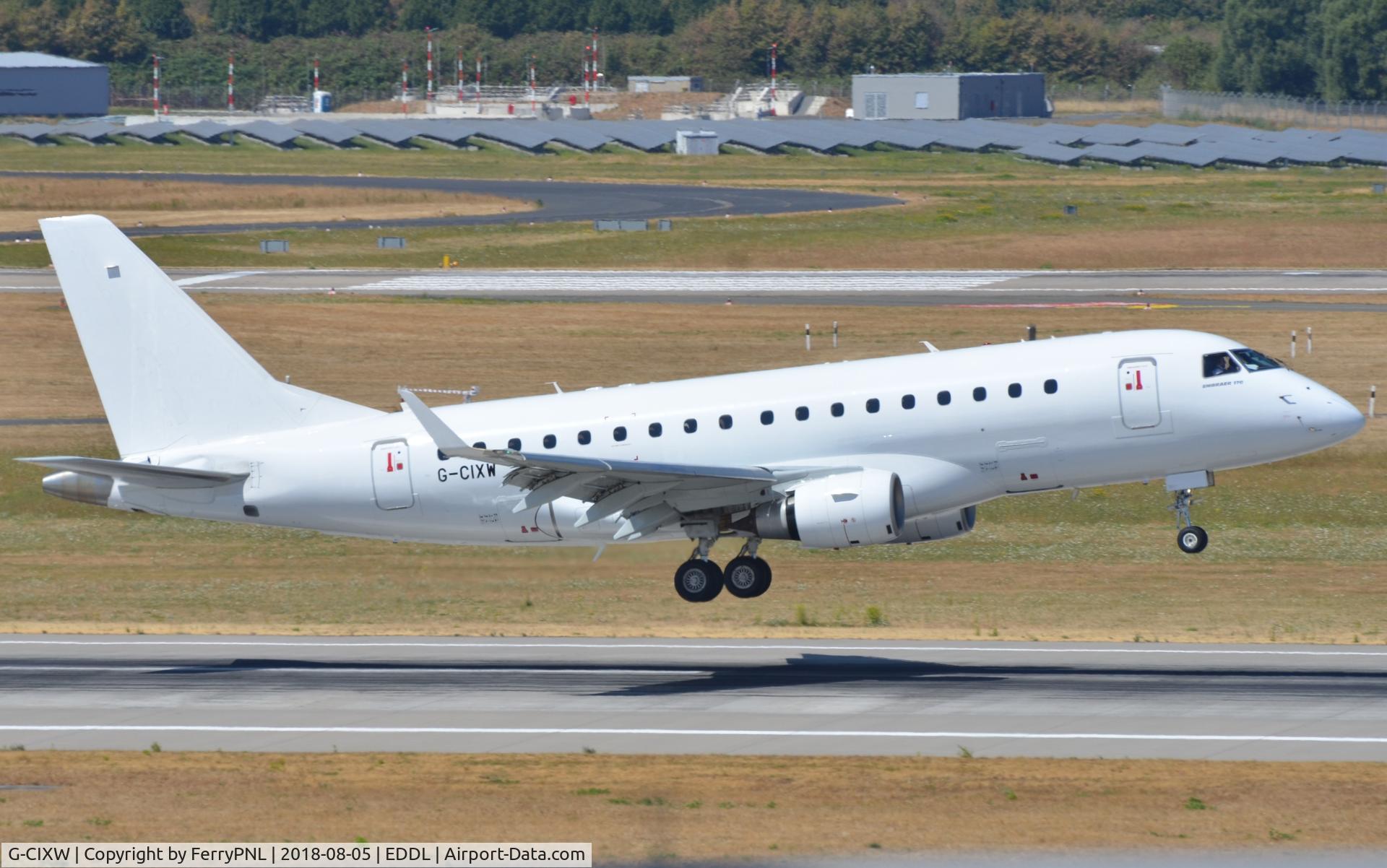 G-CIXW, 2008 Embraer 170LR (ERJ-170-100LR) C/N 17000230, Eastern ERJ170 landing from Dortmund.