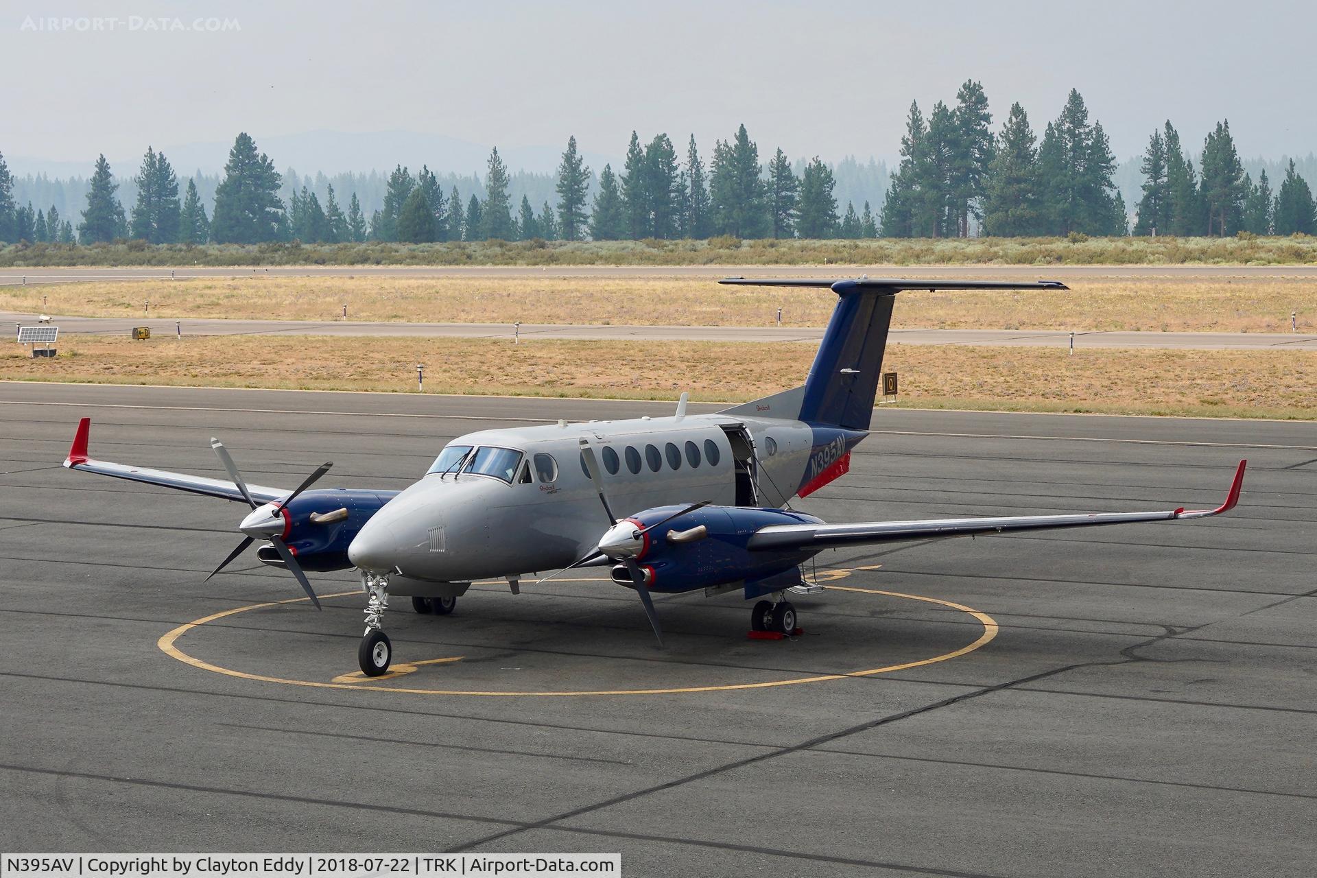 N395AV, 2003 Raytheon Aircraft Company B300 C/N FL-375, Truckee Airport California 2018.