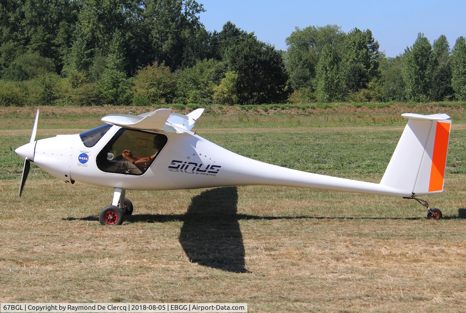 67BGL, 2009 Pipistrel Sinus 912 C/N 307S912, Tailwheelmeet 2018 at Overboelare - Geraardsbergen.
