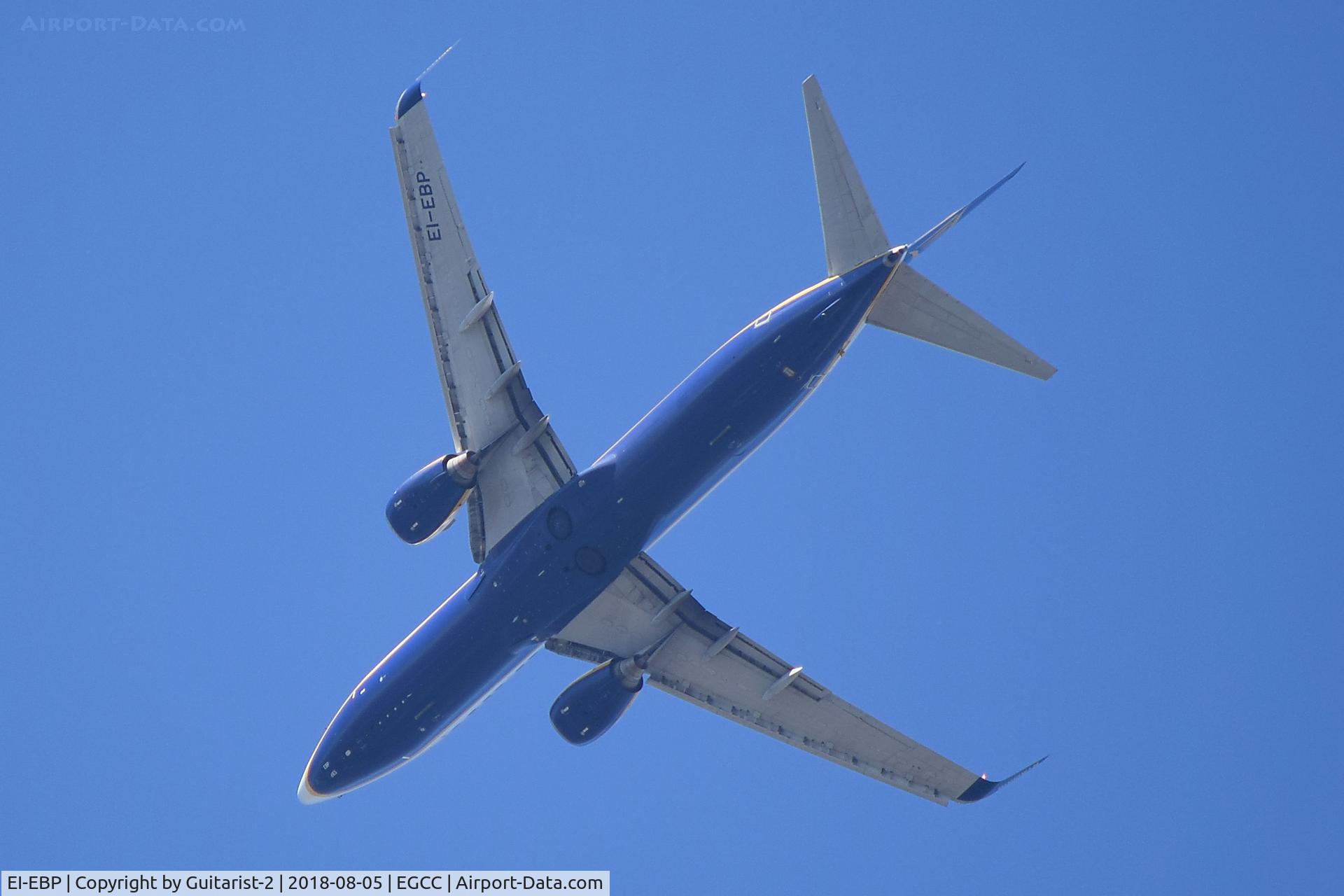 EI-EBP, 2009 Boeing 737-8AS C/N 37531, At Manchester