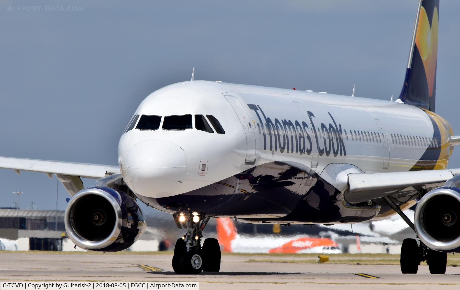 G-TCVD, 2014 Airbus A321-231 C/N 6126, At Manchester