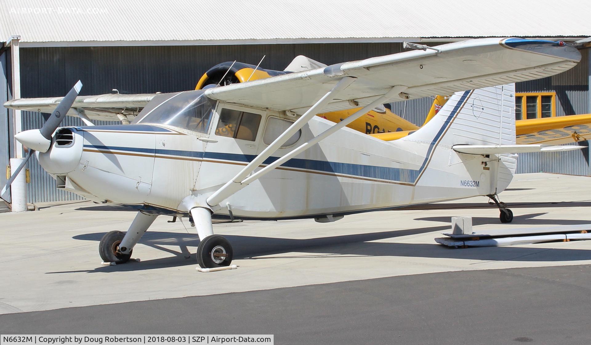 N6632M, 1948 Stinson 108-3 Voyager C/N 108-4632, 1948 Stinson 108-3 VOYAGER STATION WAGON, Franklin 6A4 165 165 Hp