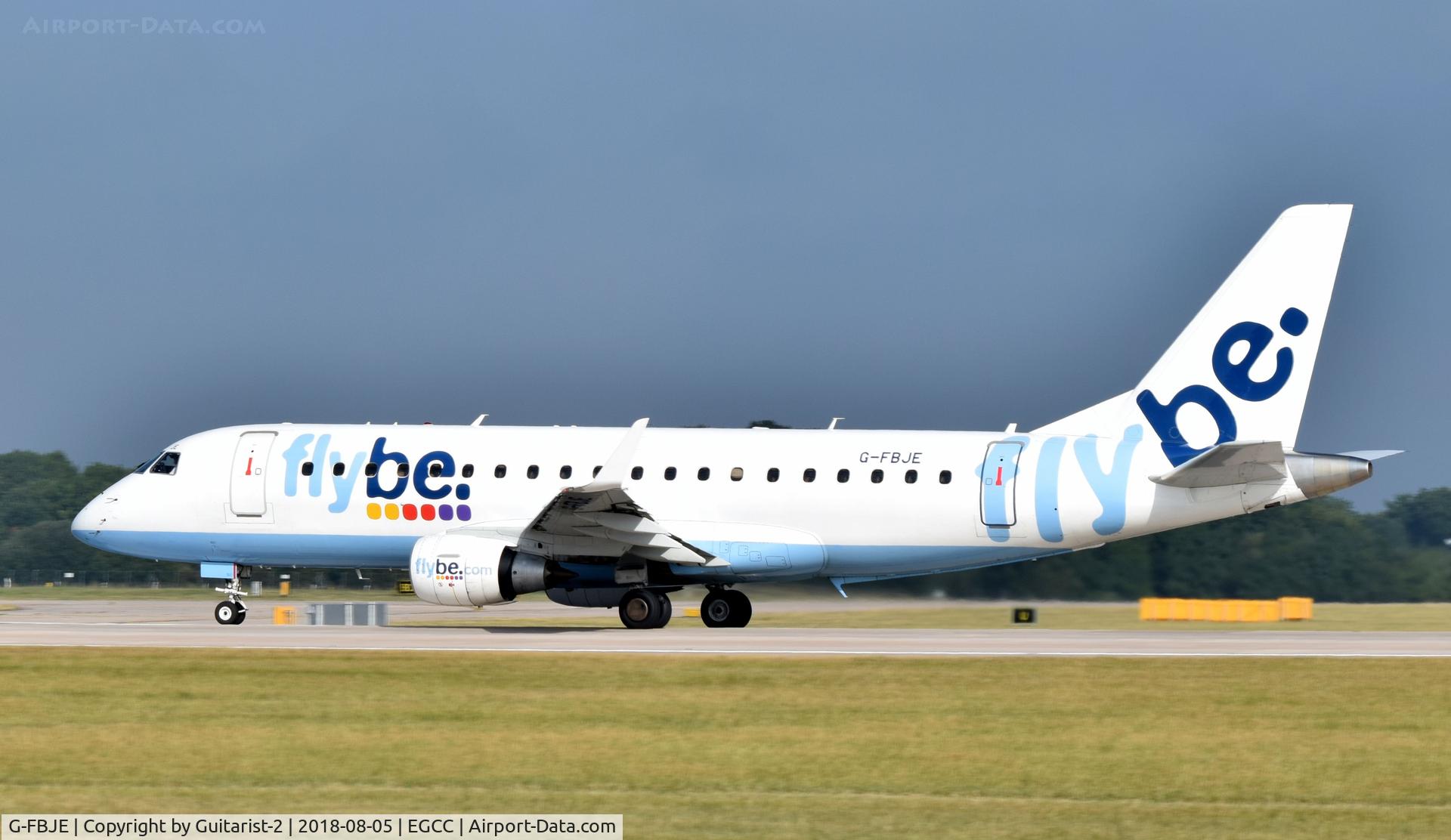 G-FBJE, 2012 Embraer 175STD (ERJ-170-200) C/N 17000336, At Manchester