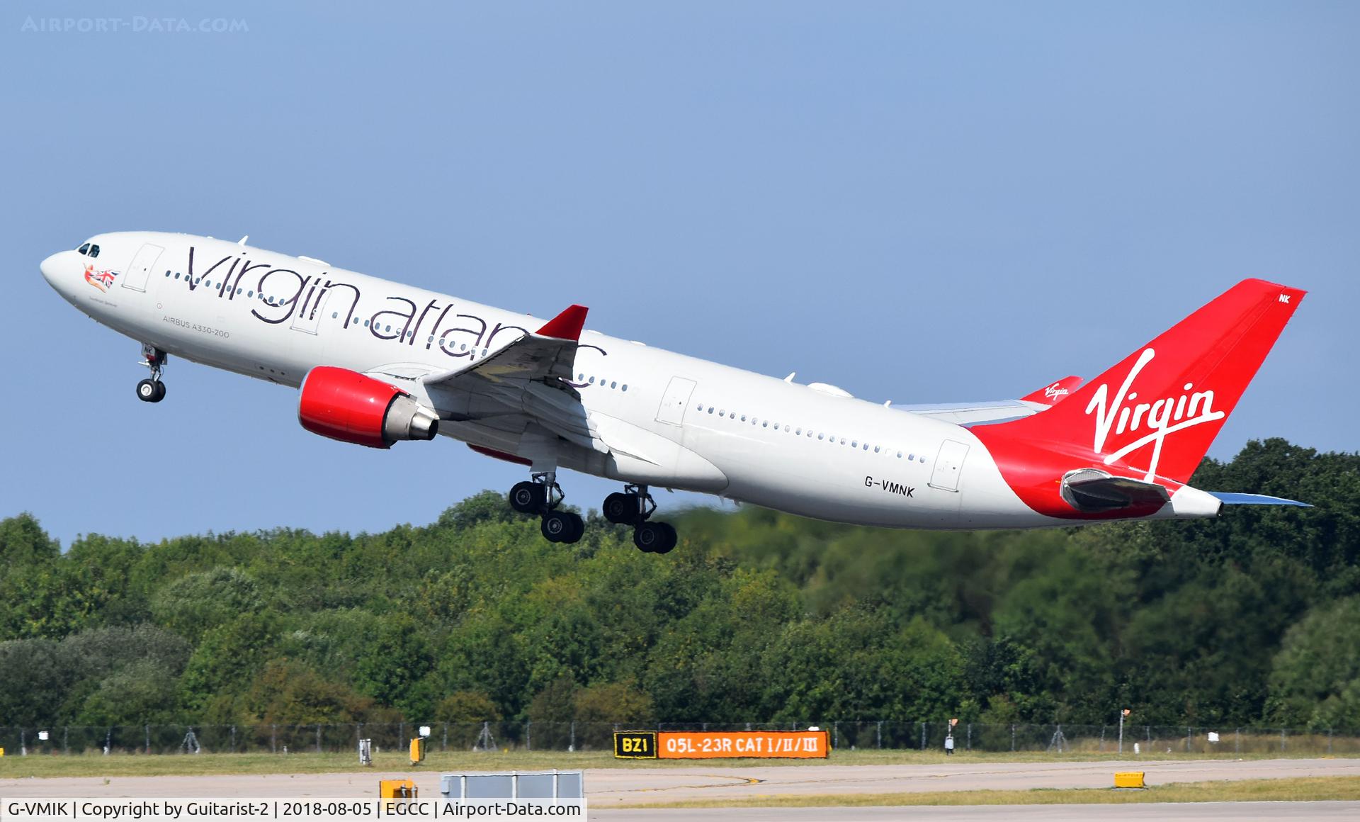 G-VMIK, 2001 Airbus A330-223 C/N 432, At Manchester