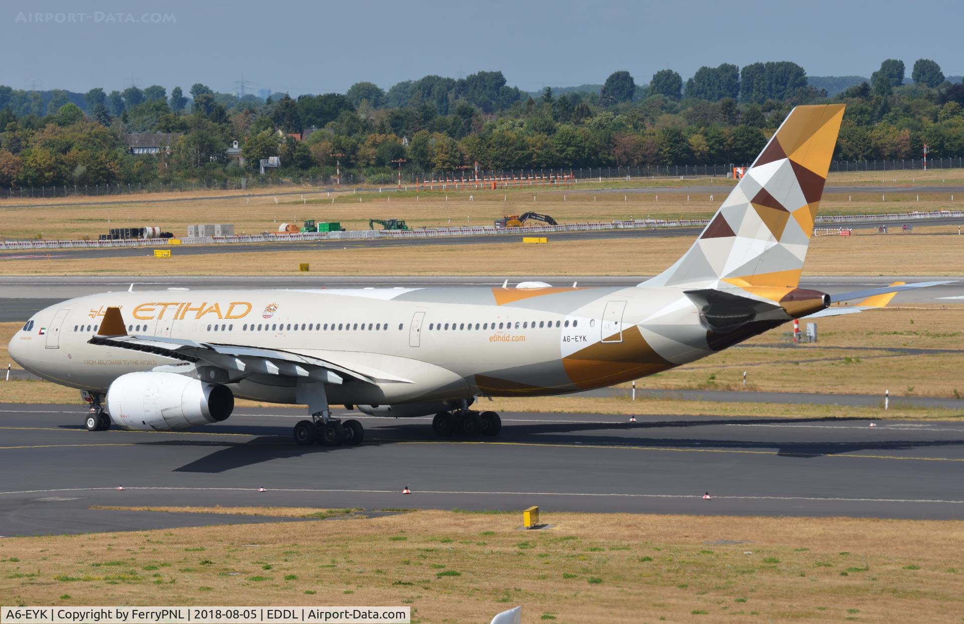 A6-EYK, 2006 Airbus A330-243 C/N 788, Etihad A332 in DUS