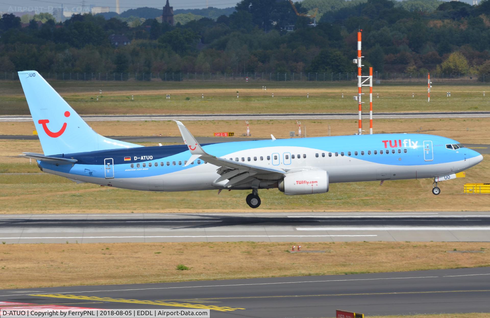 D-ATUO, 2015 Boeing 737-8K2 C/N 41661, TUI B738 landing