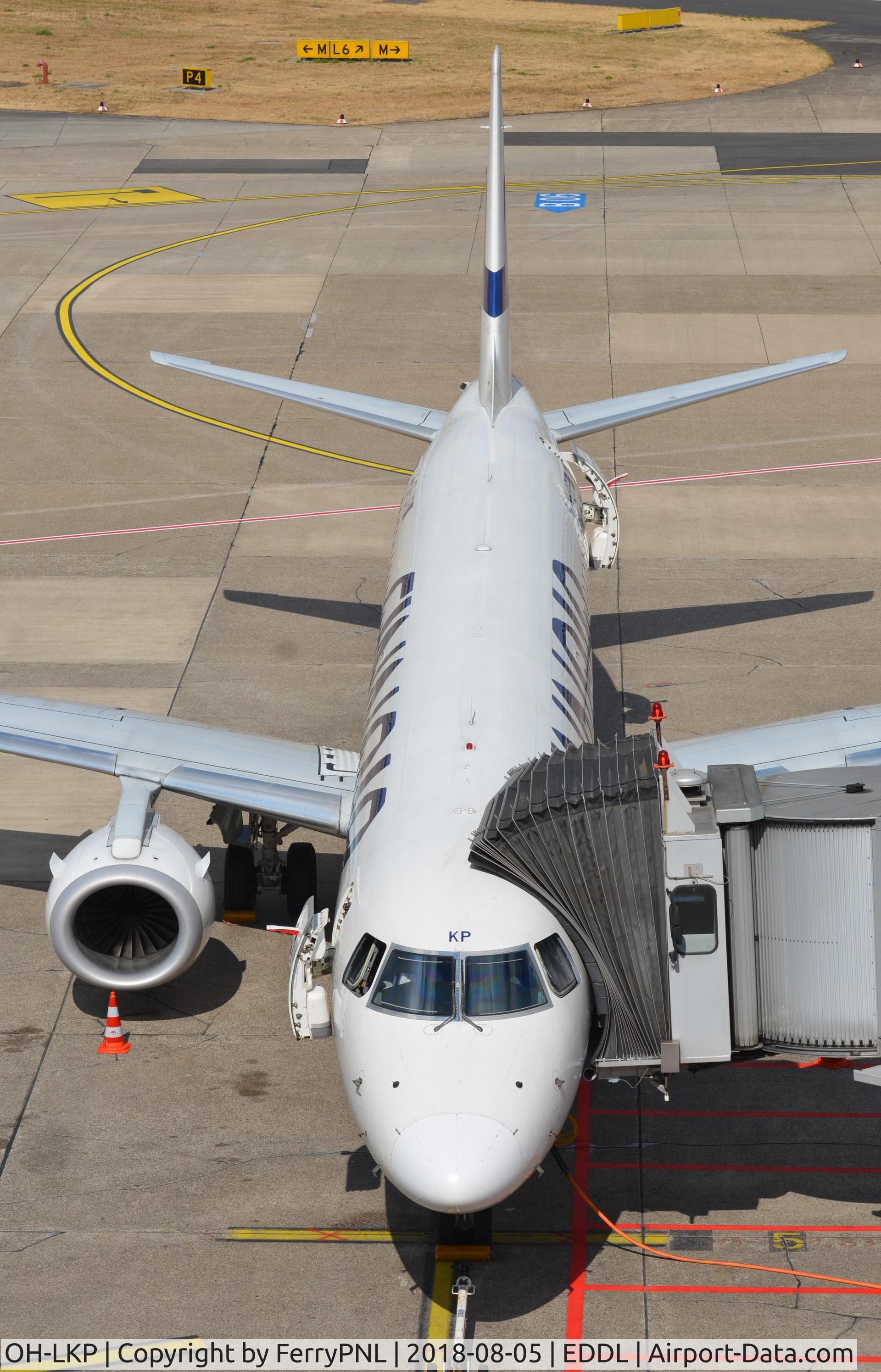 OH-LKP, 2011 Embraer 190LR (ERJ-190-100LR) C/N 19000416, Finnair ERJ190 head on