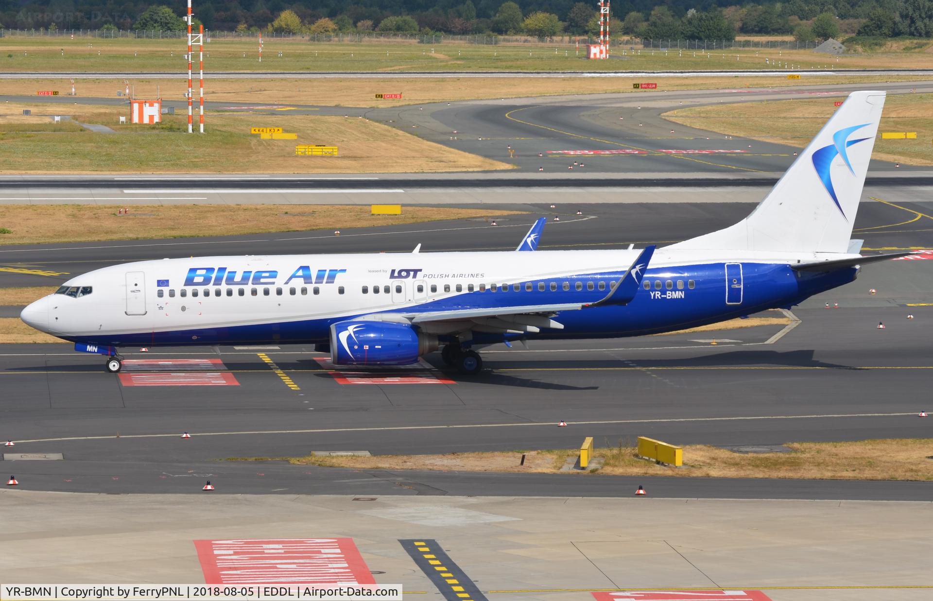 YR-BMN, 2011 Boeing 737-82R C/N 40728, Blue Air B738 operating on behalf of LOT
