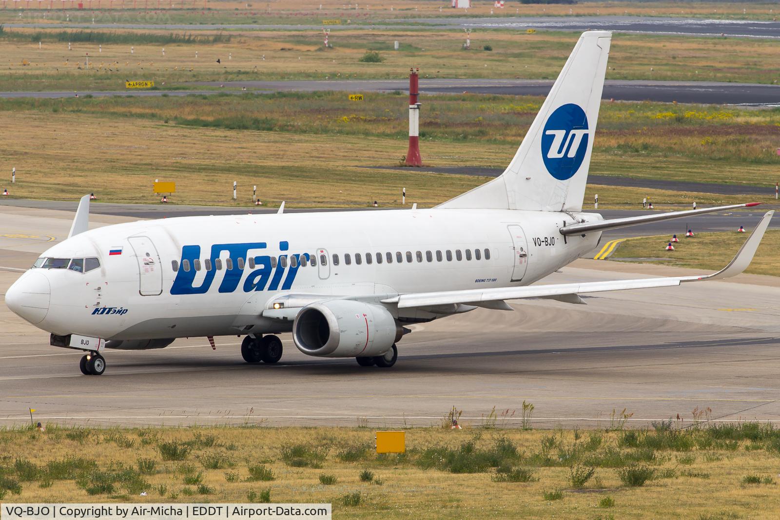 VQ-BJO, 1997 Boeing 737-524 C/N 28910, UTair Aviation