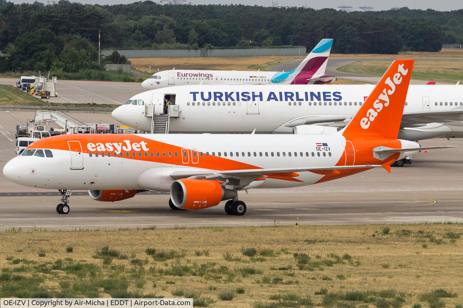 OE-IZV, 2006 Airbus A320-214 C/N 2968, easyJet Europe
