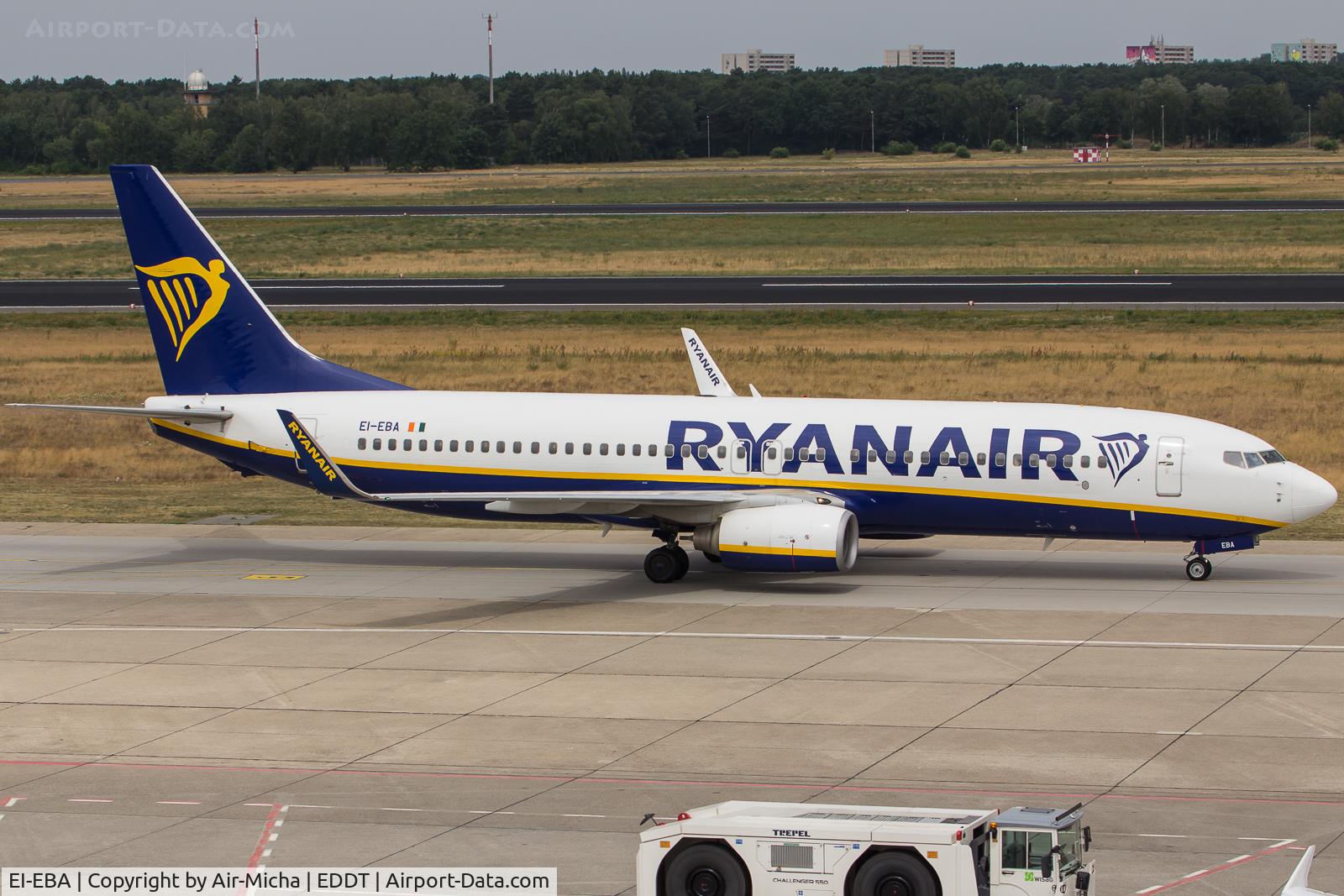 EI-EBA, 2008 Boeing 737-8AS C/N 37516, Ryanair