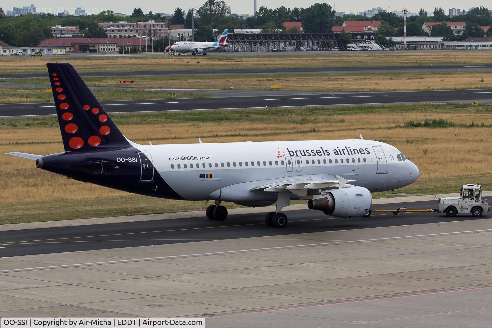 OO-SSI, 2009 Airbus A319-112 C/N 3895, Brussels Airlines