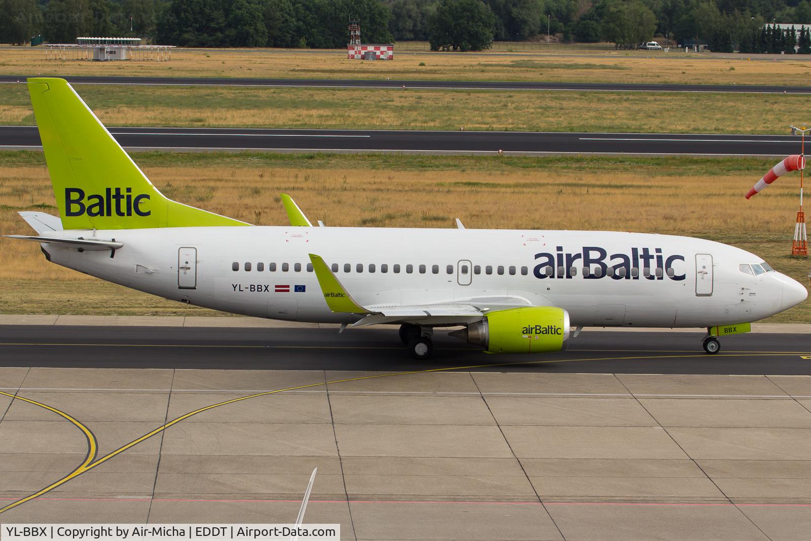 YL-BBX, 1999 Boeing 737-36Q C/N 30334, air Baltic