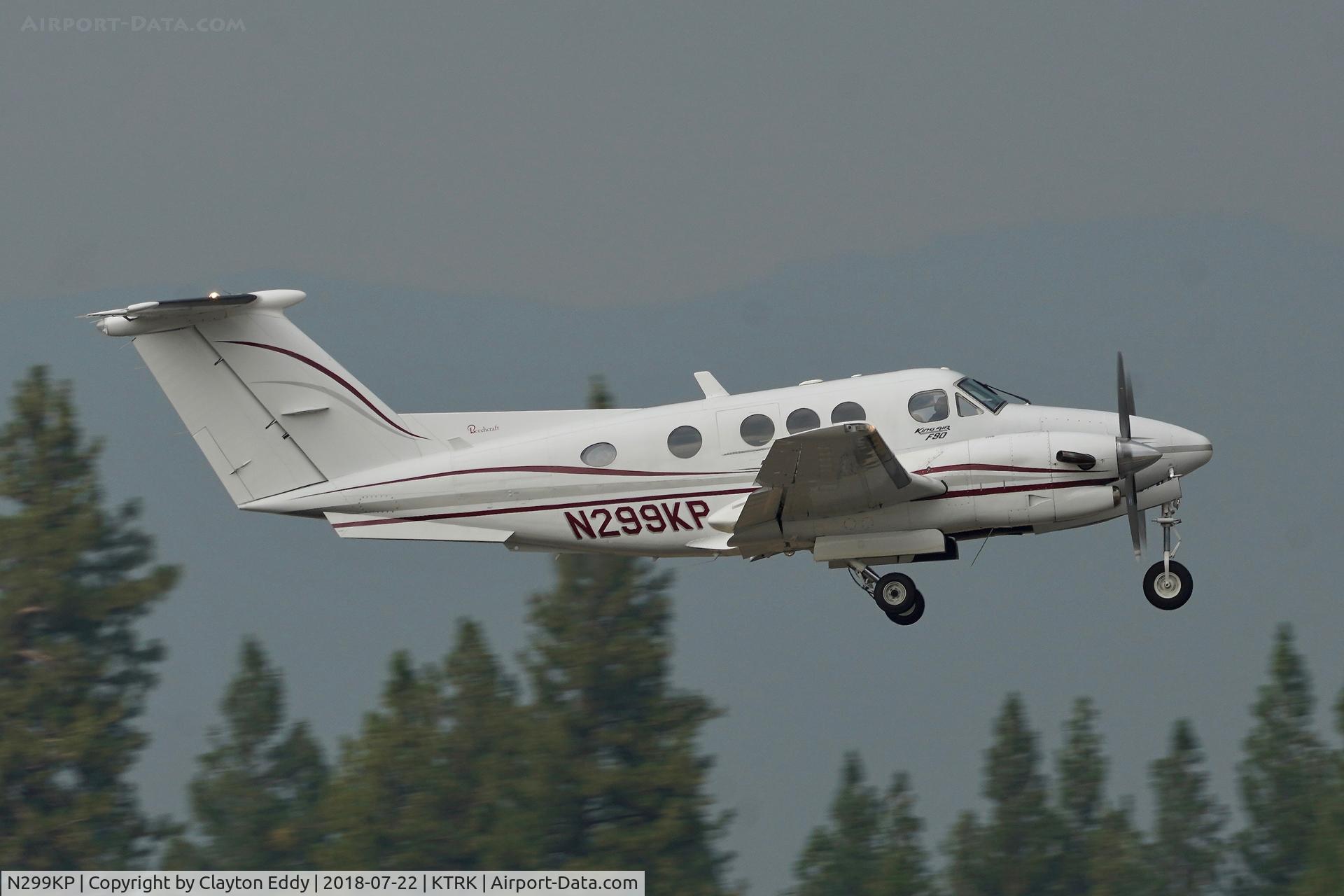 N299KP, 1984 Beech F90 King Air C/N LA-218, Truckee Airport California 2018.