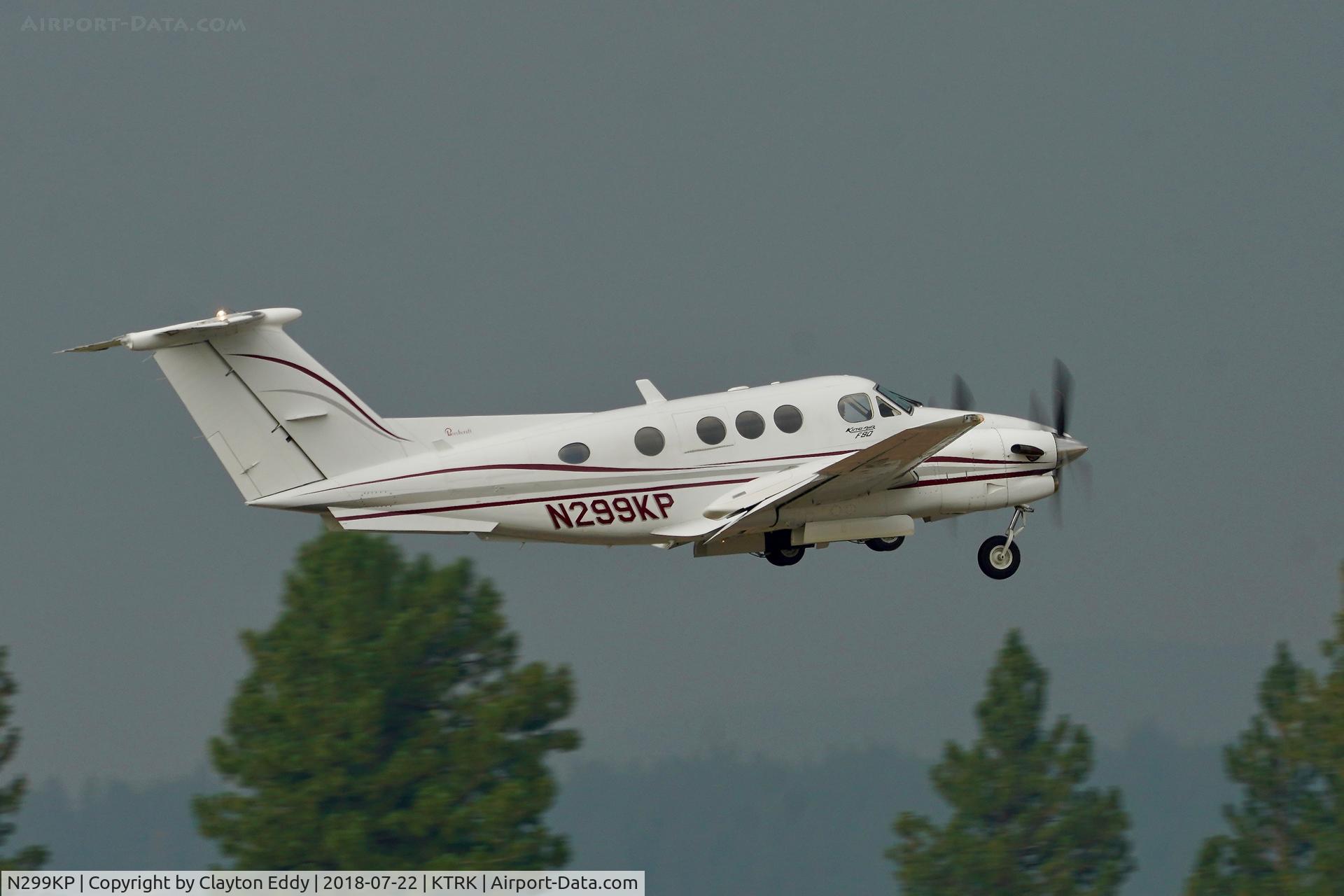 N299KP, 1984 Beech F90 King Air C/N LA-218, Truckee Airport California 2018.