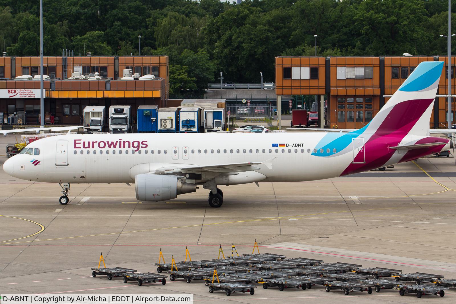 D-ABNT, 2005 Airbus A320-214 C/N 2562, Eurowings